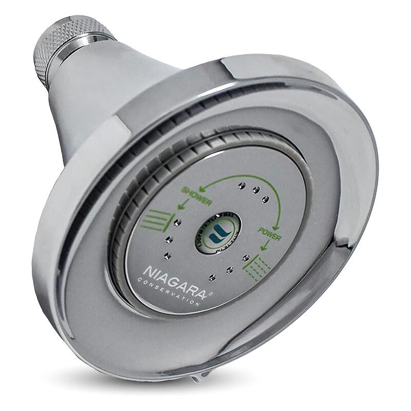 Niagara Earth Luxe Showerhead - Chrome